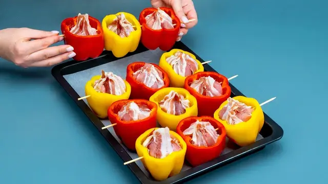 Мясо в перце