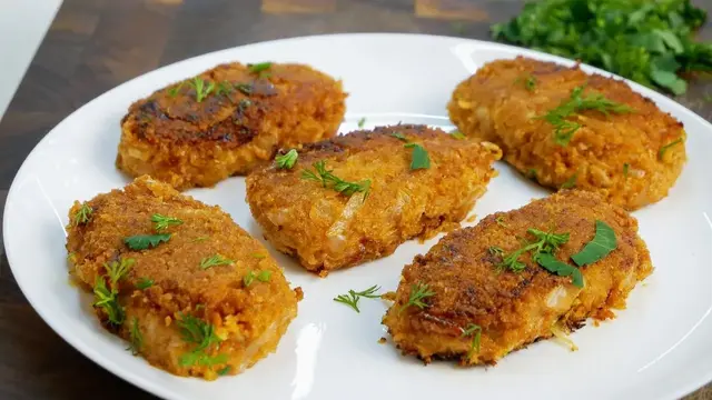 Котлеты из овсяных хлопьев