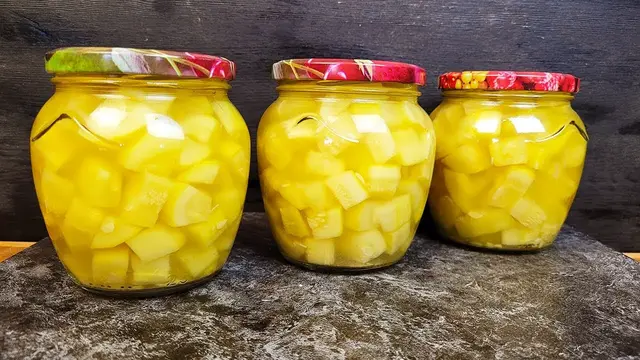 Закуска из кабачков на зиму