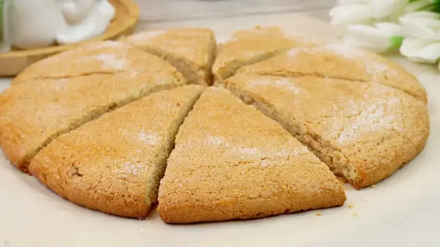 Вкусное ореховое печенье