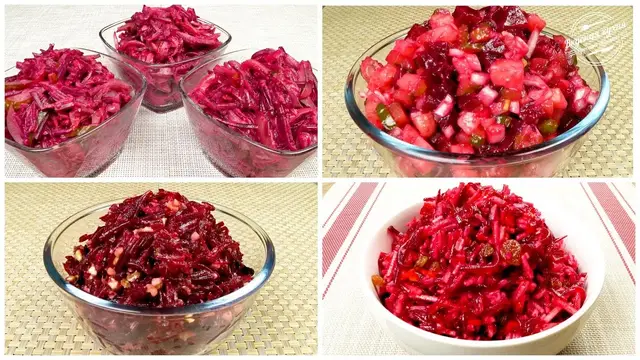 Пять вкусных салатов из свеклы на каждый день