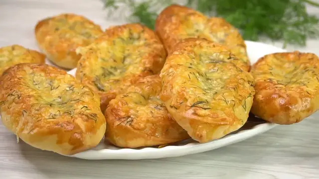 Лодочки с сырной начинкой