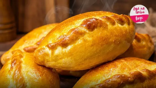 Пирожки с куриной печенью и сердечками
