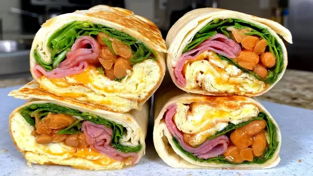 Лаваш с яйцом