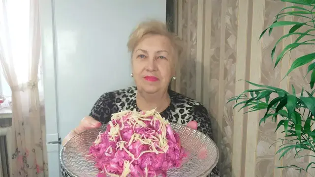 Салат из свёклы 