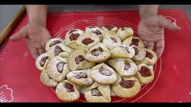 Вкусное печенье с вареньем