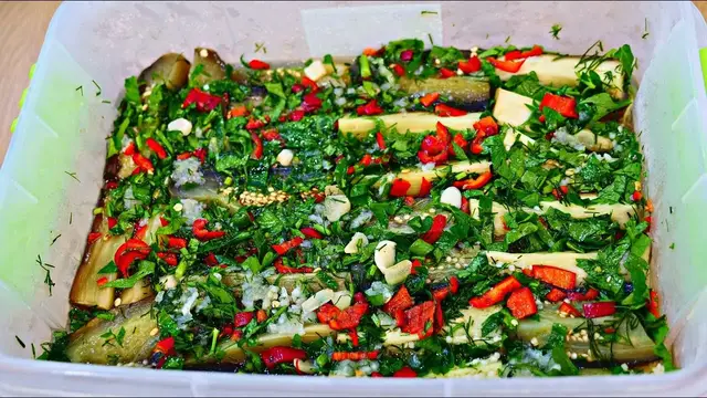 Маринованные баклажаны