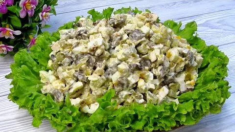 Лучший салат с куриной грудкой
