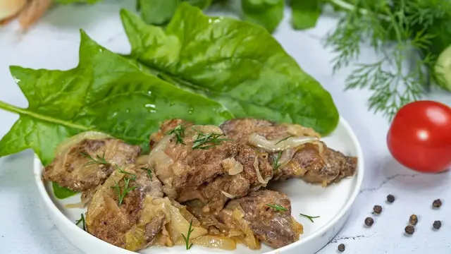 Нежная куриная печень в панировке