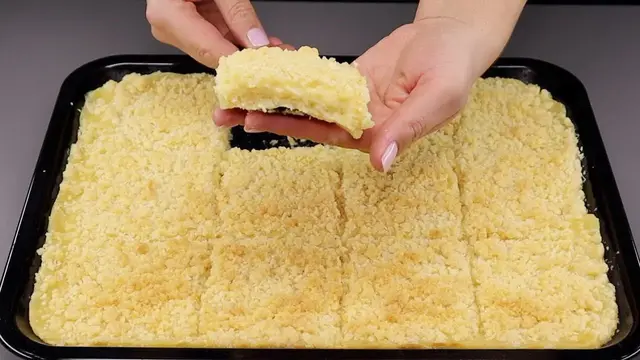 Кокосово-лимонный пирог