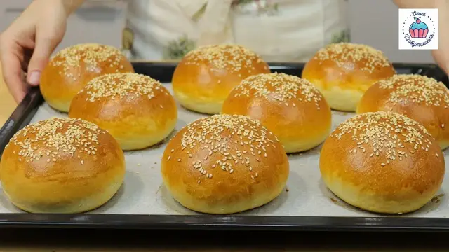 Воздушные булочки для гамбургеров и бургеров
