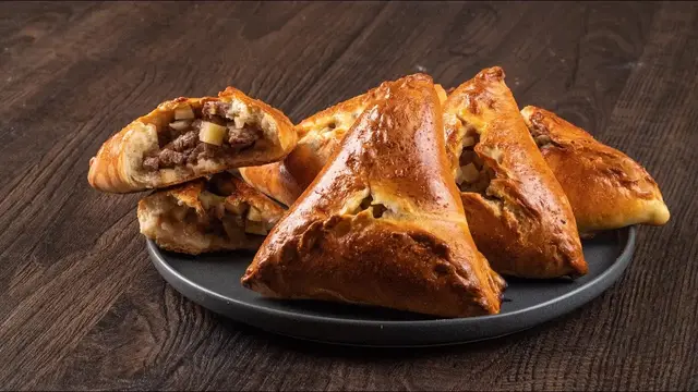 Эчпочмак - татарские пирожки с мясом
