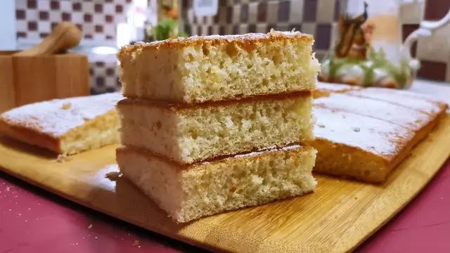 Лимонный заливной пирог в духовке