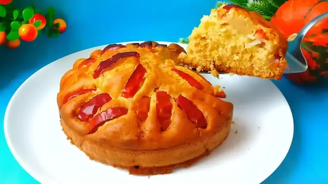 Яблочный пирог в духовке 