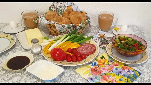 Сдобные булочки на ужин