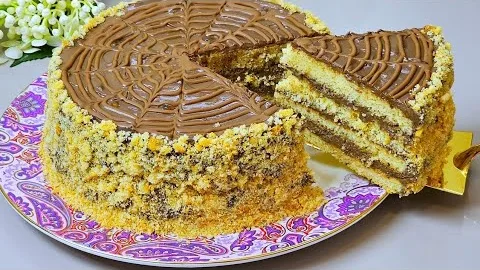 Вкусный торт к чаю