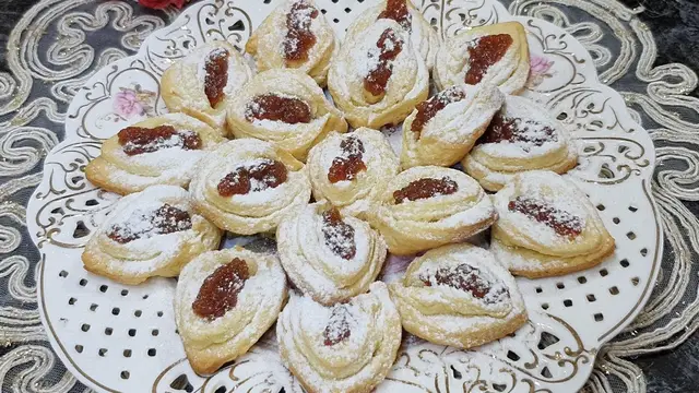 Вкусное печенье с джемом