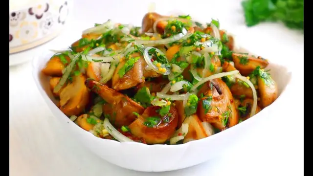 Быстрая закуска из грибов