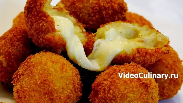 Картофельные шарики с сыром
