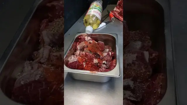 Вкусный шашлык из телятины