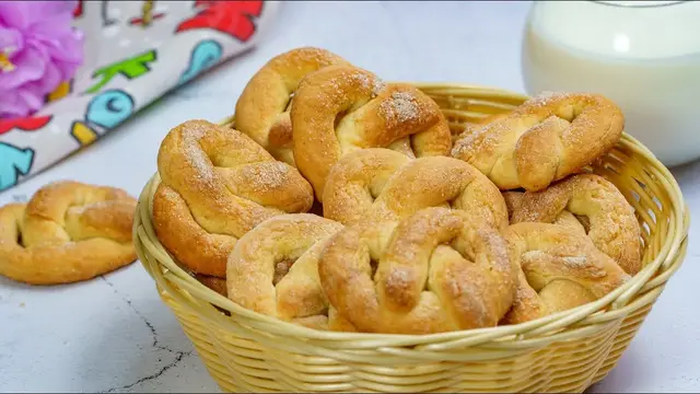Песочное печенье к чаю