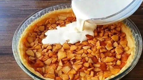Пирог с яблоками
