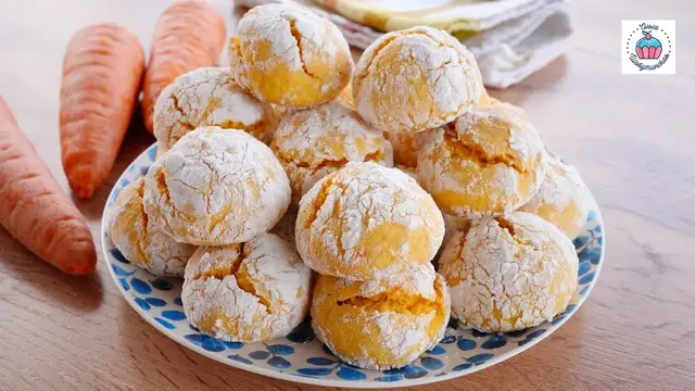 Морковное печенье с цитрусовым оттенком