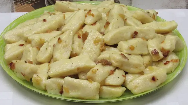 Ленивые вареники из картошки 