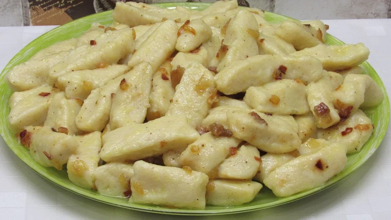 Ленивые вареники из картошки 