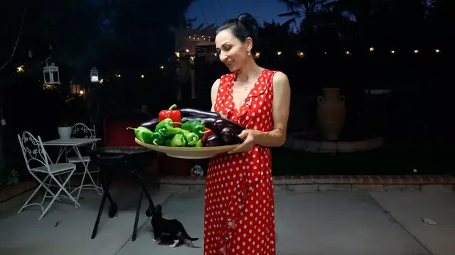 Курица на мангале