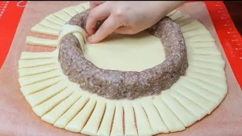 Вкусный пирог с фаршем