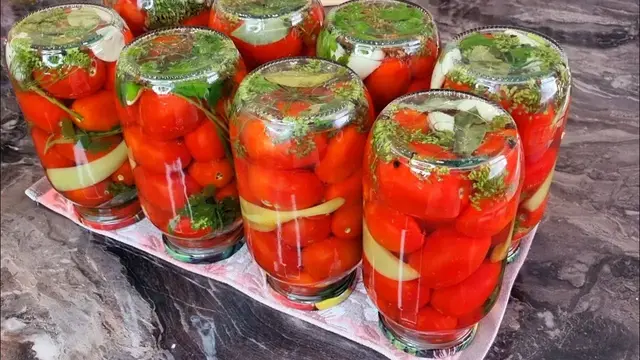 Невероятно вкусные помидоры на зиму