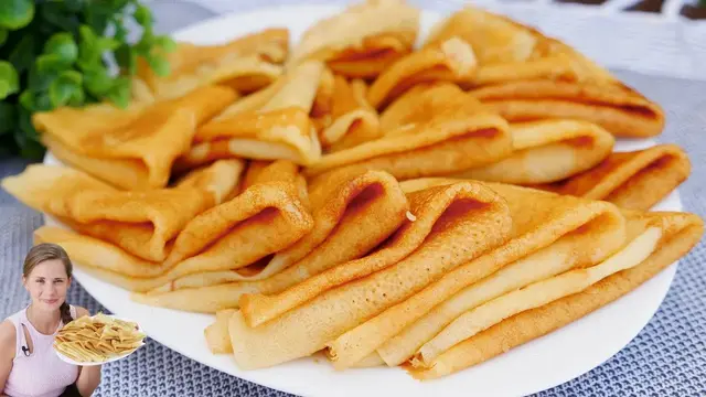 Вкусные домашние медовые блинчики