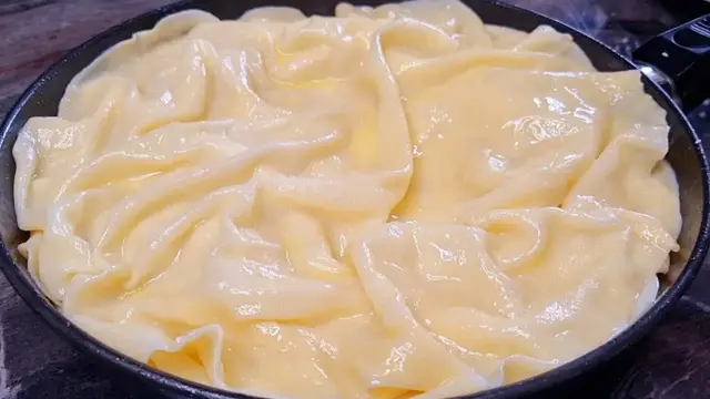 Сырный пирог на сковородке