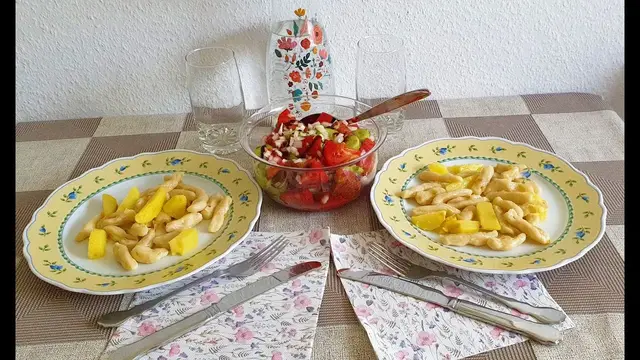 Галушки с картошкой
