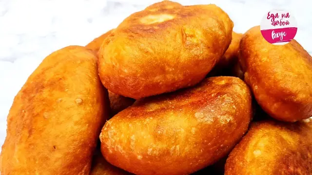 Пышные пирожки с капустой 