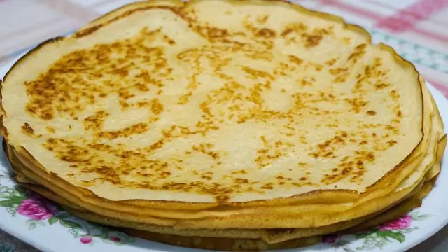 Блины на кефире