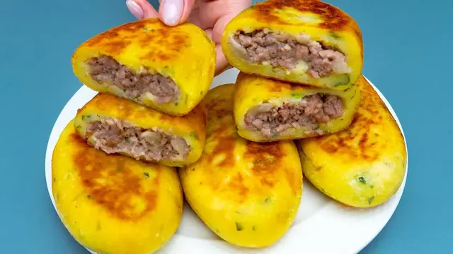 Картофельные зразы с мясом