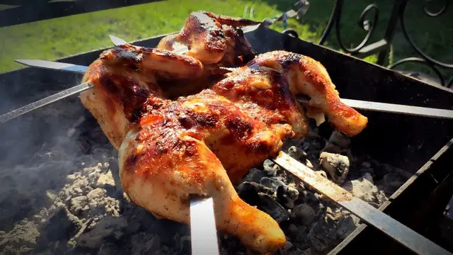 Шашлык из курицы