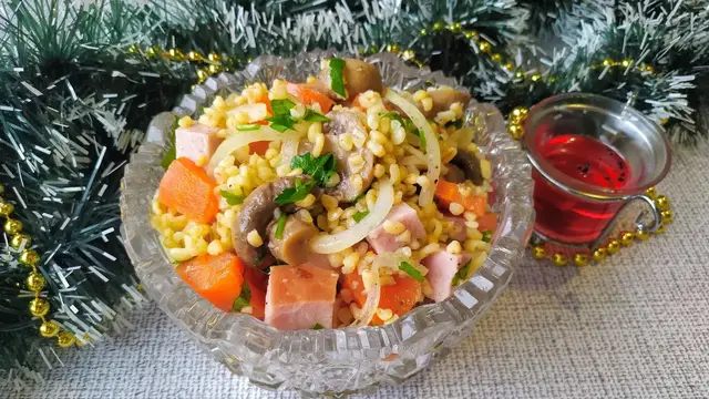 Салат «А-ля Кутья» на Рождество 2022 