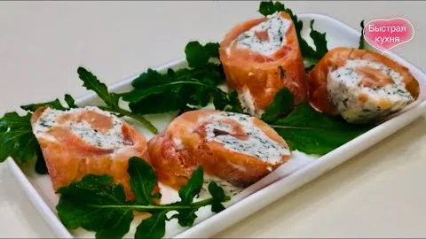 Рулетики с рыбой