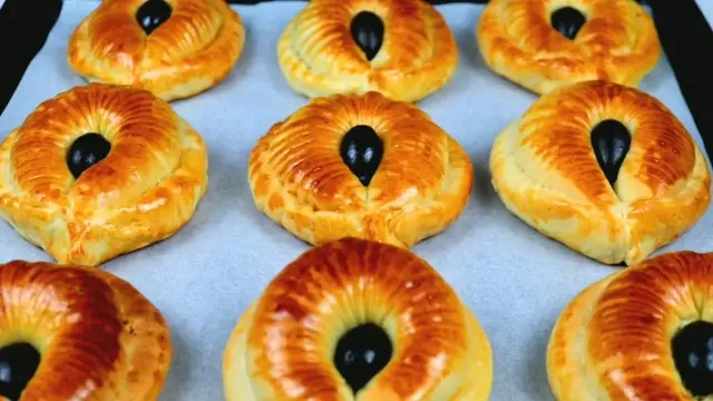 Булочки с творогом