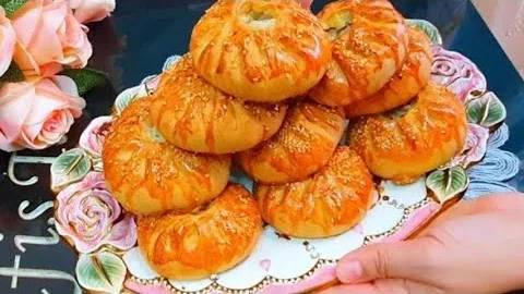 Домашние пирожки с мясом и картошкой 