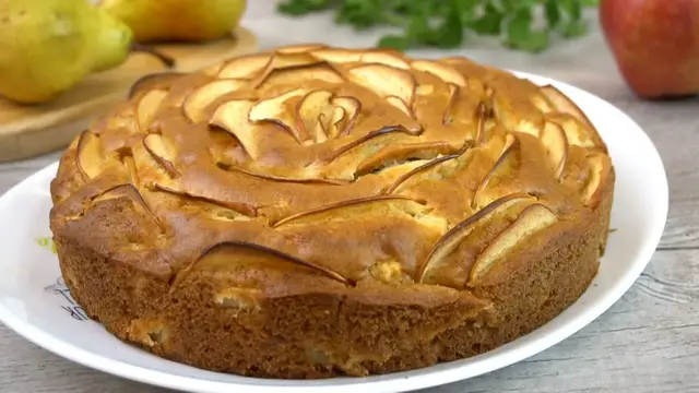 Королевская шарлотка к чаю