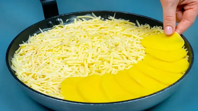 Легкий и вкусный ужин их картошки