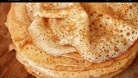 Самые тонкие блины без муки