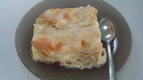 Творожный десерт из лаваша