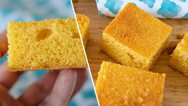 Пирог с кукурузной мукой