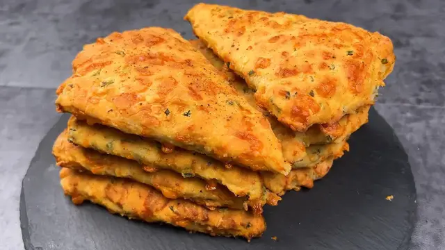 Хрустящие сырные печенья без хлопот