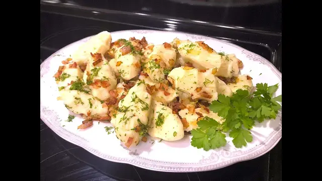 Ленивые вареники с картошкой 